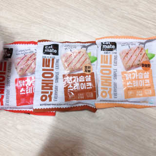 랭킹닭컴 잇메이트 닭가슴살 스테이크 혼합 1kg — 5점을 준 리뷰어가 2019년 12월 올린 사용 사진