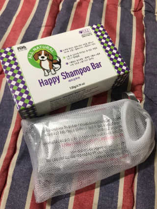 하이내처 해피샴푸바 — 5점을 준 리뷰어가 2019년 4월 올린 사용 사진