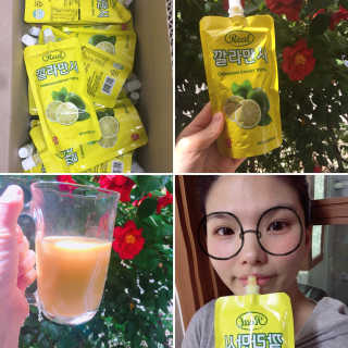 장수농가 리얼깔라만시 — 5점을 준 리뷰어가 2018년 4월 올린 사용 사진