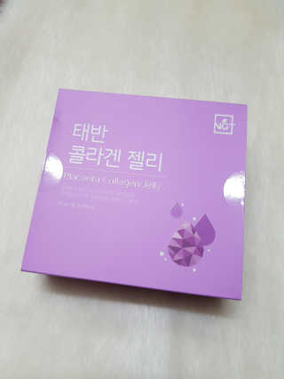 네츄럴굿띵스 태반 콜라겐 젤리 15포 — 5점을 준 리뷰어가 2018년 11월 올린 사용 사진