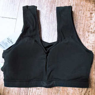 크리비아 All Day Comfort 면스판  메쉬 스포츠 브라 — 5점을 준 리뷰어가 2019년 10월 올린 사용 사진