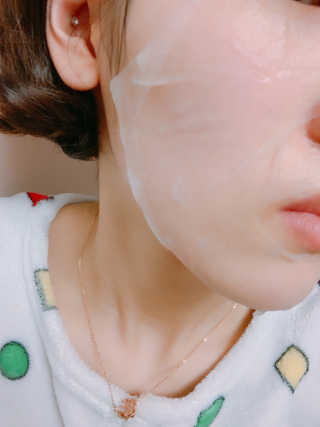 메이베나 1일 1팩 뽑아쓰는 마스크팩 — 4점을 준 리뷰어가 2019년 2월 올린 사용 사진