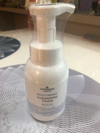솔테라피 솔티 크리미 클렌징폼 300ml — 4점을 준 리뷰어가 2019년 4월 올린 사용 사진