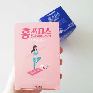 프롬바이오 홍쓰다스 아침,저녁 맞춤형 다이어트식품 14포+14포 — 5점을 준 리뷰어가 2019년 9월 올린 사용 사진
