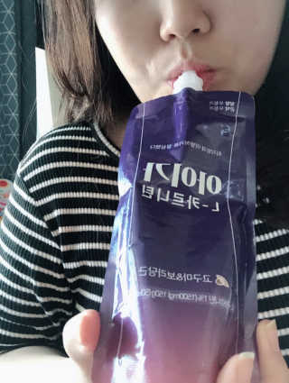 오엔엘 아이가 L-카르니틴 2박스 — 4점을 준 리뷰어가 2019년 4월 올린 사용 사진
