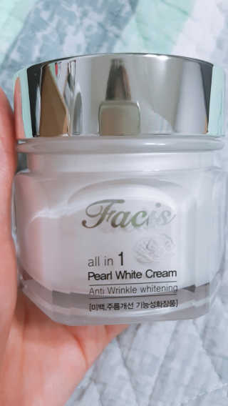 파시스 올인원 진주 화이트닝 크림 100ml — 4점을 준 리뷰어가 2019년 6월 올린 사용 사진