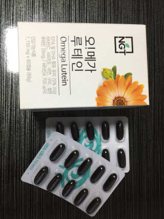 네츄럴굿띵스 오!메가루테인 60일분 — 5점을 준 리뷰어가 2018년 4월 올린 사용 사진