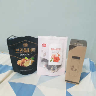 장수농가 브라질너트, 히비스커스 — 4.5점을 준 리뷰어가 2018년 8월 올린 사용 사진