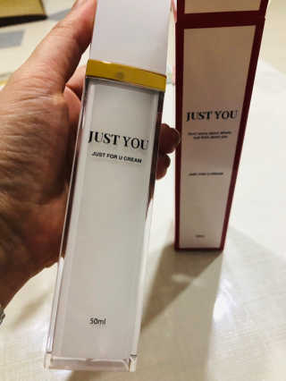 JUST YOU JUST FOR U CREAM — 5점을 준 리뷰어가 2019년 5월 올린 사용 사진