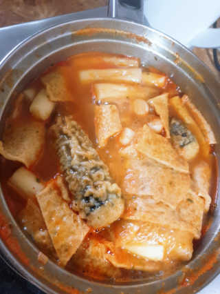 화곡미담 옛날 떡볶이 — 5점을 준 리뷰어가 2020년 3월 올린 사용 사진