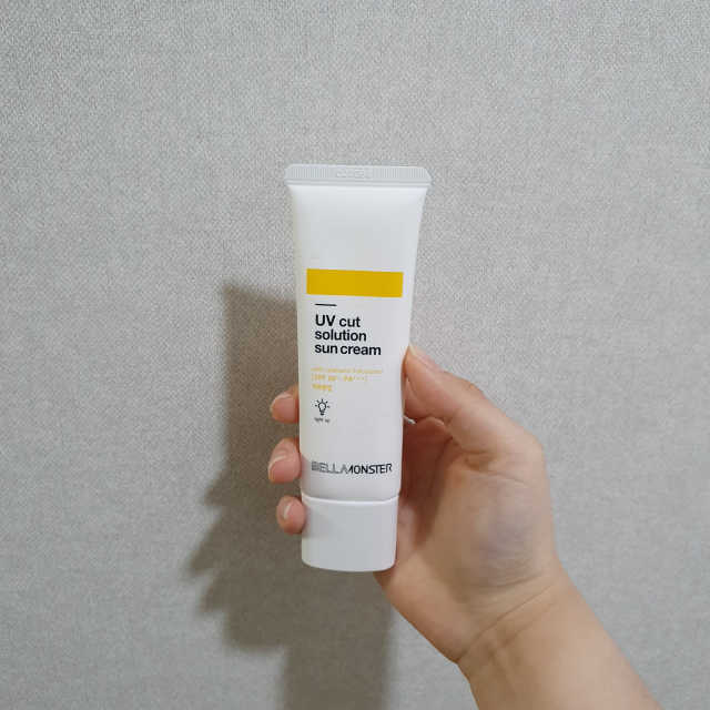벨라몬스터 유브이 컷 솔루션 깔라만시선크림 리뷰 사진