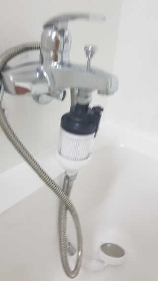 3M™ 프리미엄 샤워필터 — 4점을 준 리뷰어가 2019년 8월 올린 사용 사진