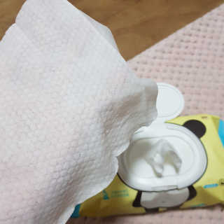 달곰이 물티슈 — 5점을 준 리뷰어가 2018년 12월 올린 사용 사진