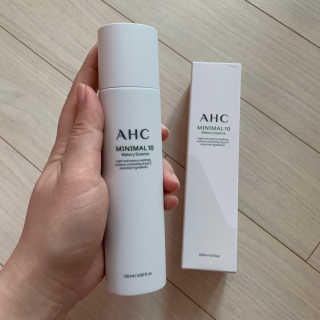 AHC 에이 에이치 씨 미니멀 10 워터리 에센스 — 5점을 준 리뷰어가 2018년 12월 올린 사용 사진