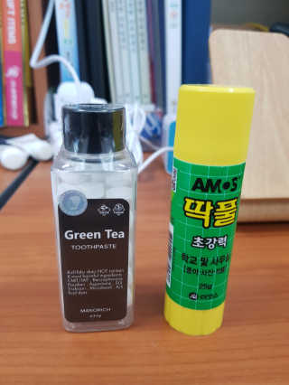 마노리치 RICHTABS 천연유래 씹는 허브 치약 리치탭스 그린티 — 3점을 준 리뷰어가 2018년 1월 올린 사용 사진