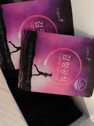 [감량공식] 다이어트 건강기능식품 — 4점을 준 리뷰어가 2019년 12월 올린 사용 사진