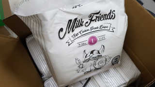 밀크프렌즈 MILK FRIENDS 쿠션 팬츠 기저귀 — 5점을 준 리뷰어가 2018년 8월 올린 사용 사진