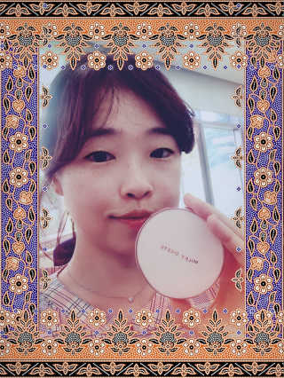 밀키드레스 바비메이크 베일 쿠션 — 4점을 준 리뷰어가 2018년 6월 올린 사용 사진