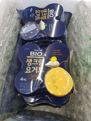 [매일 바이오] 생크림요거트 플레인 12개 + 유자 12개 — 5점을 준 리뷰어가 2019년 6월 올린 사용 사진