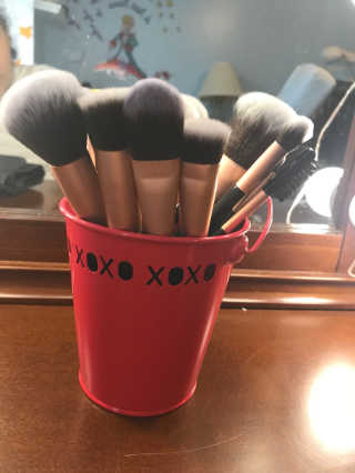 앙주 메이크업 브러쉬 세트, 16pcs — 4.5점을 준 리뷰어가 2018년 2월 올린 사용 사진