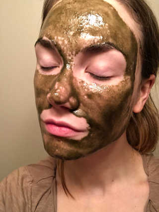 Nọ57 HONEY KELP FACE MASK | 잔잔한 — 4점을 준 리뷰어가 2018년 1월 올린 사용 사진