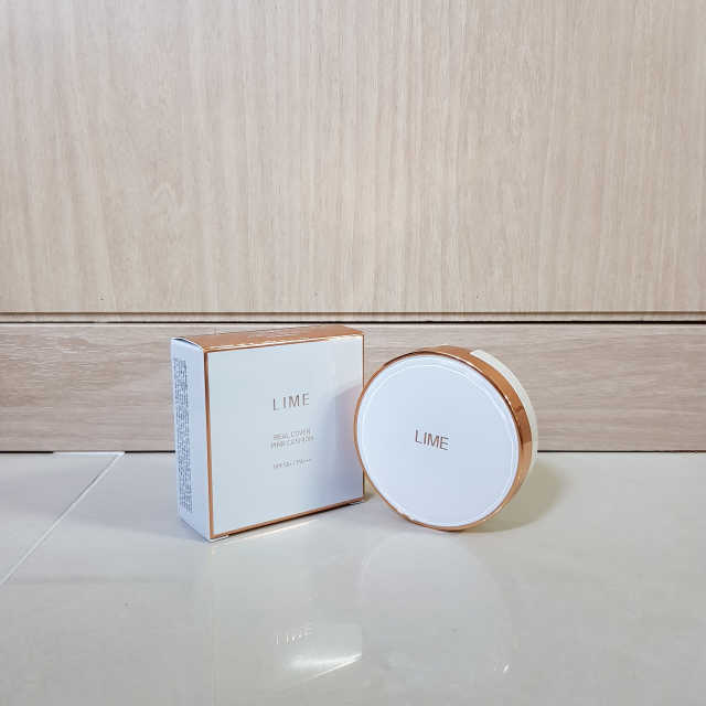 라임코스메틱 리얼 커버 핑크 쿠션 리뷰 사진