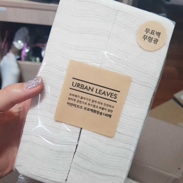 어반리브즈 무표백화장솜 140매 3 SET - 총 420매 리뷰 사진