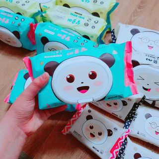 달곰이 물티슈 — 5점을 준 리뷰어가 2018년 4월 올린 사용 사진