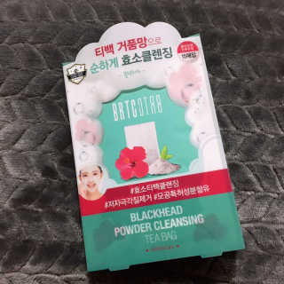 비알티씨 V10 파우더 클렌징 티백 2종 — 5점을 준 리뷰어가 2019년 3월 올린 사용 사진