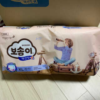 보솜이 액션핏 팬티형 — 5점을 준 리뷰어가 2019년 3월 올린 사용 사진