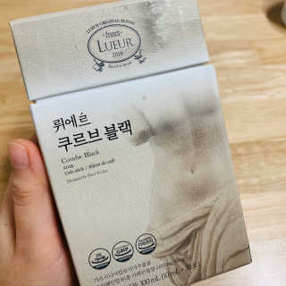 [하우투잇] 뤼에르 쿠르브 블랙 10ml x 30포 총 300ml — 5점을 준 리뷰어가 2020년 3월 올린 사용 사진