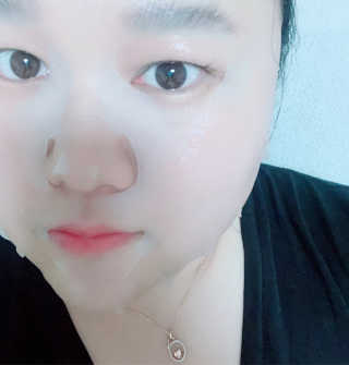 메이베나 1일 1팩 뽑아쓰는 마스크팩 — 5점을 준 리뷰어가 2019년 2월 올린 사용 사진