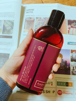아미니 비노테라 오일워시 400ml 대용량 — 4.5점을 준 리뷰어가 2018년 2월 올린 사용 사진