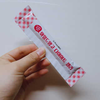 프롬바이오 다이어트엔와일드망고 젤리 — 4.5점을 준 리뷰어가 2019년 10월 올린 사용 사진
