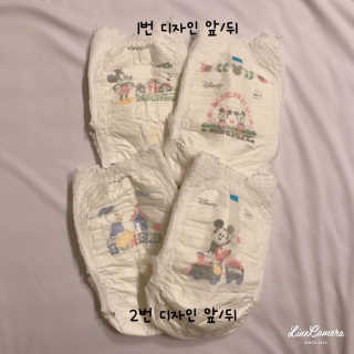 보솜이 베이비케어 팬티형 기저귀 — 3점을 준 리뷰어가 2019년 2월 올린 사용 사진