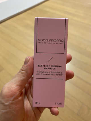 순마마 [soon mama] 봄에는 새싹 피부엔 새싹 퍼밍 앰플 — 4점을 준 리뷰어가 2020년 3월 올린 사용 사진