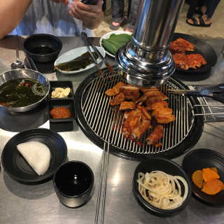 [서울숯불닭갈비] 닭갈비 세트메뉴 — 5점을 준 리뷰어가 2018년 8월 올린 사용 사진