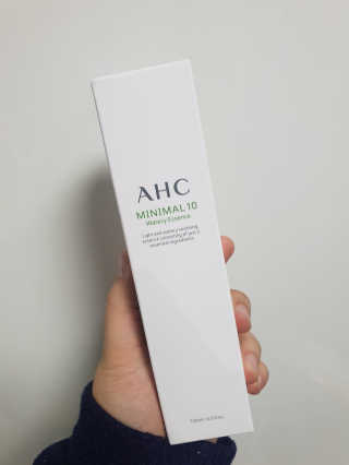 AHC 에이 에이치 씨 미니멀 10 워터리 에센스 — 4.5점을 준 리뷰어가 2018년 12월 올린 사용 사진