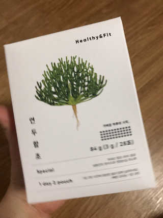 헬씨앤핏 디톡스와 변비에 탁월한 연두함초. 천연변비약으로 유명 — 4.5점을 준 리뷰어가 2020년 1월 올린 사용 사진