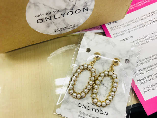 [ONLYOON] 브룩스 earring 리뷰 사진