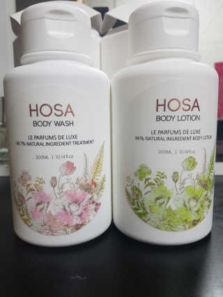 HOSA BODY WASH+BODY LOTION — 4.83점을 준 리뷰어가 2018년 3월 올린 사용 사진