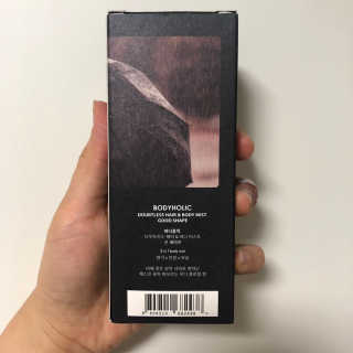 바디홀릭 다우트리스 라인 바디미스트 100ml — 3.5점을 준 리뷰어가 2019년 7월 올린 사용 사진