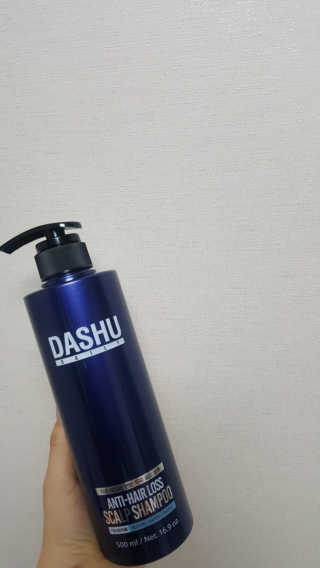 다슈코리아 다슈 데일리 단백질 한방 두피 골드 샴푸 500ml — 5점을 준 리뷰어가 2020년 1월 올린 사용 사진