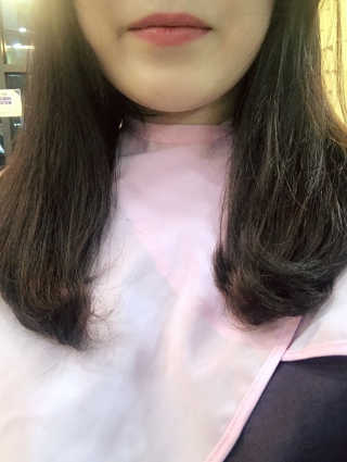 [화미주아티클헤어범어점] 10만원 헤어 상품권 — 4.5점을 준 리뷰어가 2019년 10월 올린 사용 사진