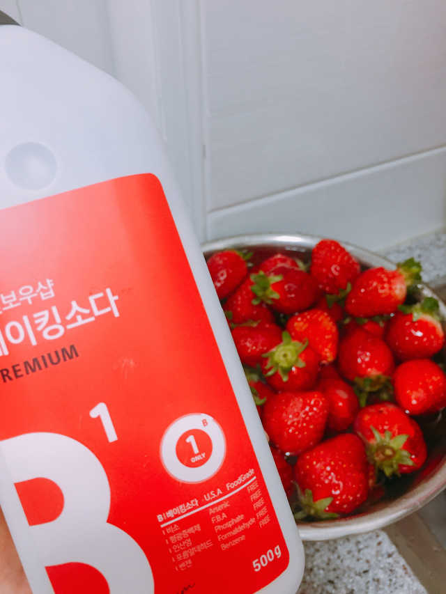 베이킹소다 프리미엄 톡톡이 리필세트 리뷰 사진