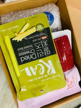 [맘마레시피] 육퇴 후 맥주는 진리, 육퇴간식박스 — 5점을 준 리뷰어가 2020년 1월 올린 사용 사진
