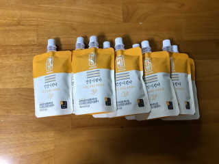 자연원 복다방 2종 100ml 10포씩 — 4점을 준 리뷰어가 2018년 12월 올린 사용 사진