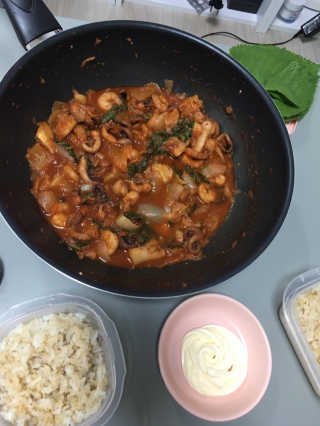 맵꾸미 쭈꾸미볶음 450g — 4점을 준 리뷰어가 2019년 8월 올린 사용 사진