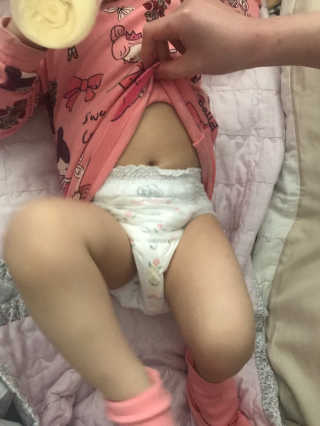 보솜이 리얼코튼 팬티형 — 5점을 준 리뷰어가 2019년 3월 올린 사용 사진