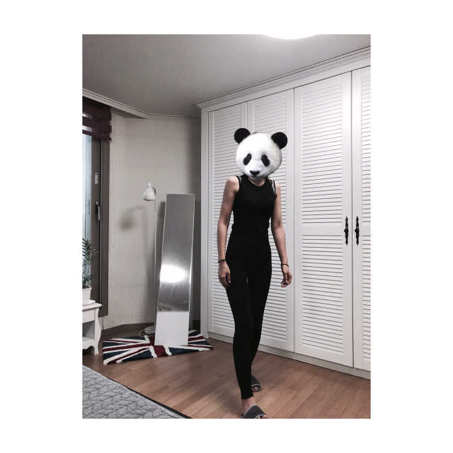 스페이스다이 더블레이어 브라탑, 메쉬라인레깅스 리뷰 사진